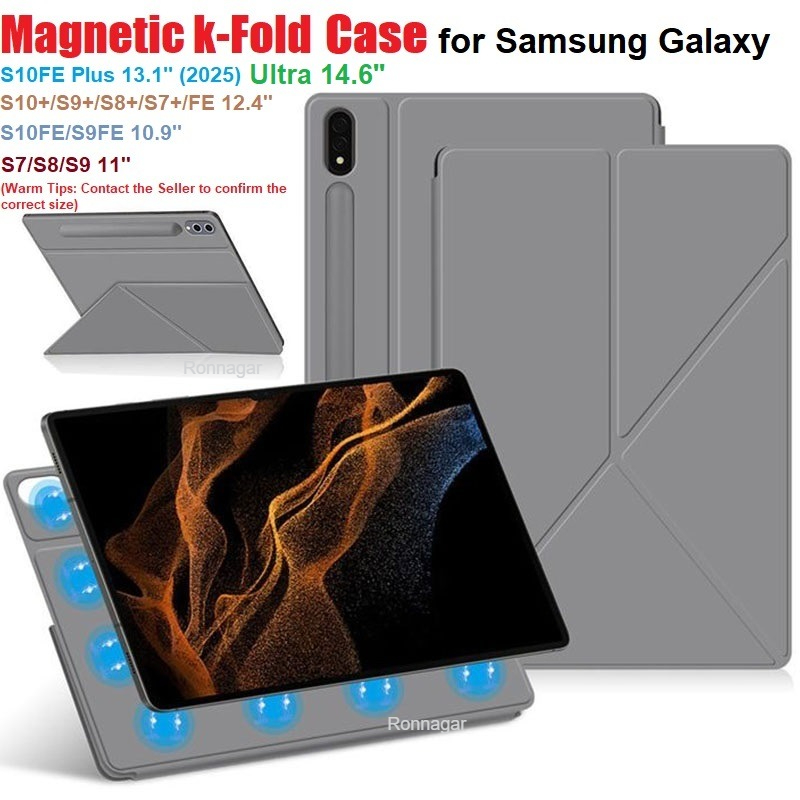 Samsung Tablet S9 Accessories - Magnetic Tablet Case For Samsung Galaxy