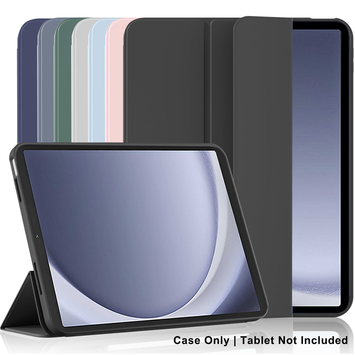 Tablet A9 Accessories - Tri-fold Flip Case For Samsung Galaxy