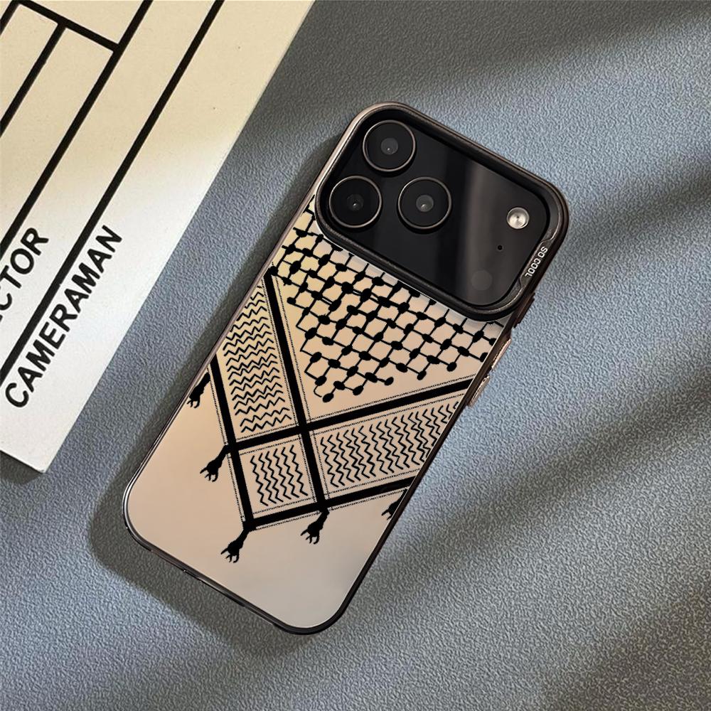 Keffiyeh P-Palestine Phone Cas - Apple Iphone 16 ulasan dan harga