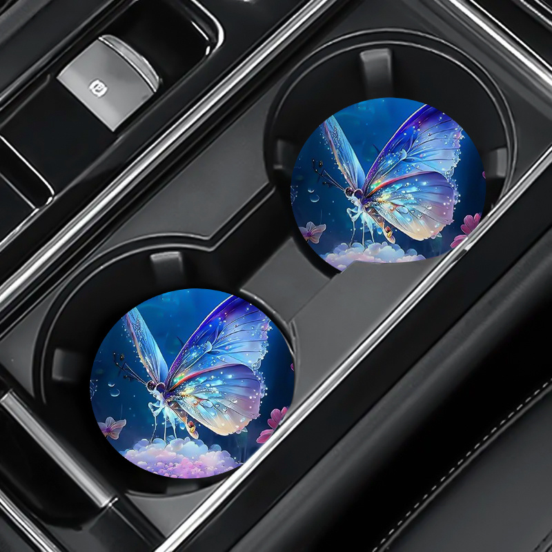 2pcs Beautiful Butterfly Car C - Unique Table Accessories ulasan dan harga