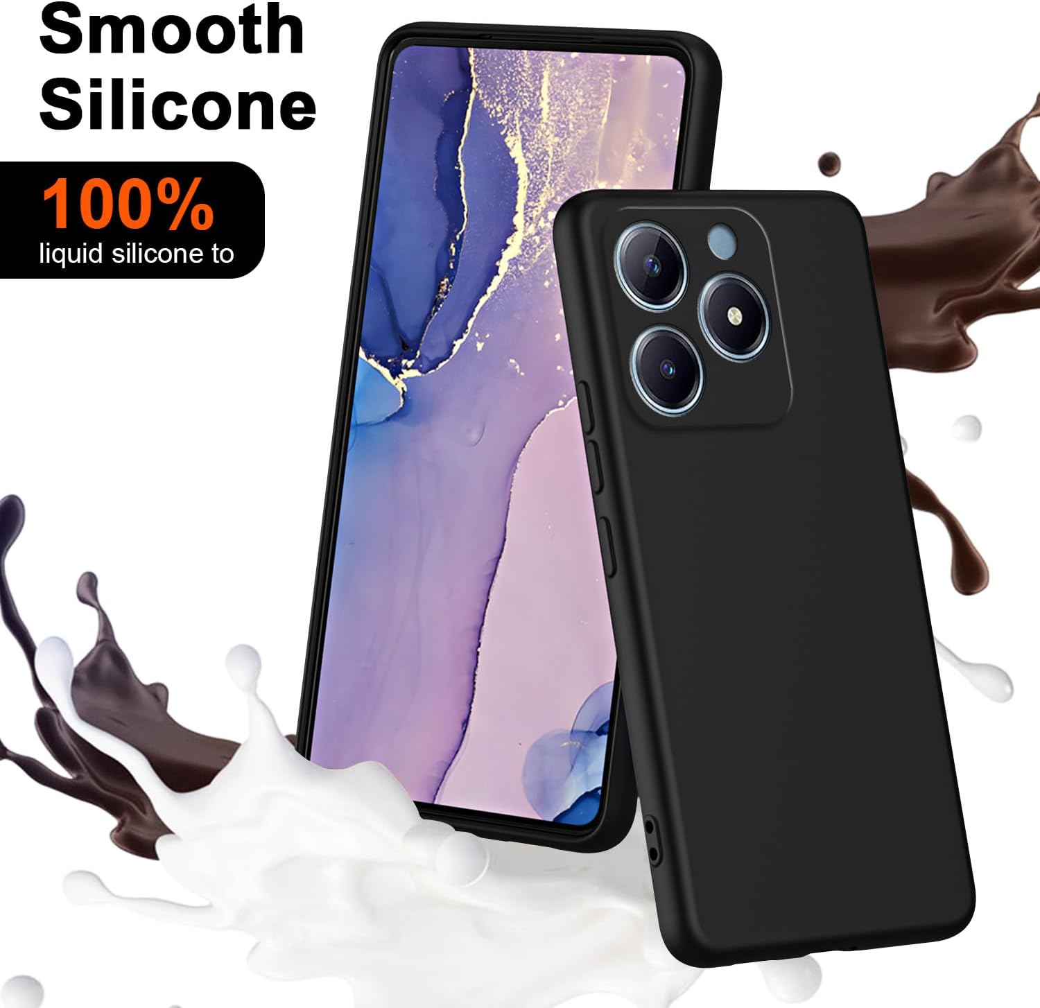 Flexible Liquid Silicone Case  - Realme C67 ulasan dan harga