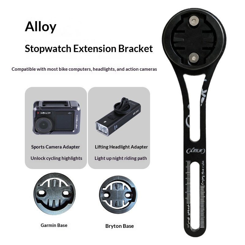 Bike Stopwatch Holder Aluminum - Tablet Accessory ulasan dan harga