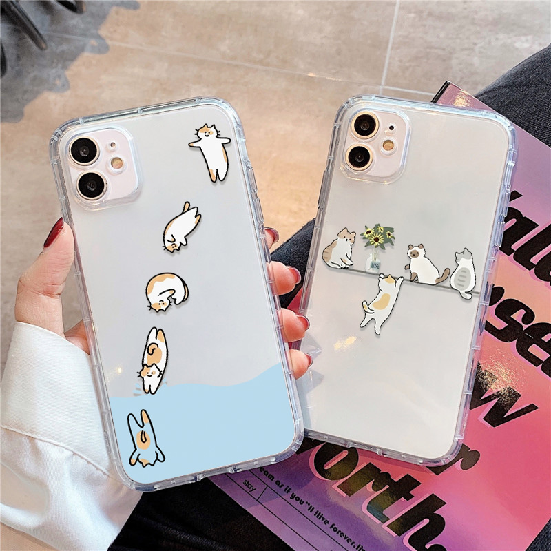 Lovely Fishes Clear Phone Case - Apple Iphone 16 ulasan dan harga