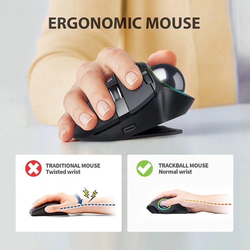 Rechargeable 2.4G Dual-Mode  W - Accessories For Tablet Users ulasan dan harga