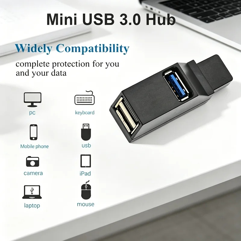 USB 3.0 2.0 Rotatable 3 Ports  - Tablet With All Accessories ulasan dan harga