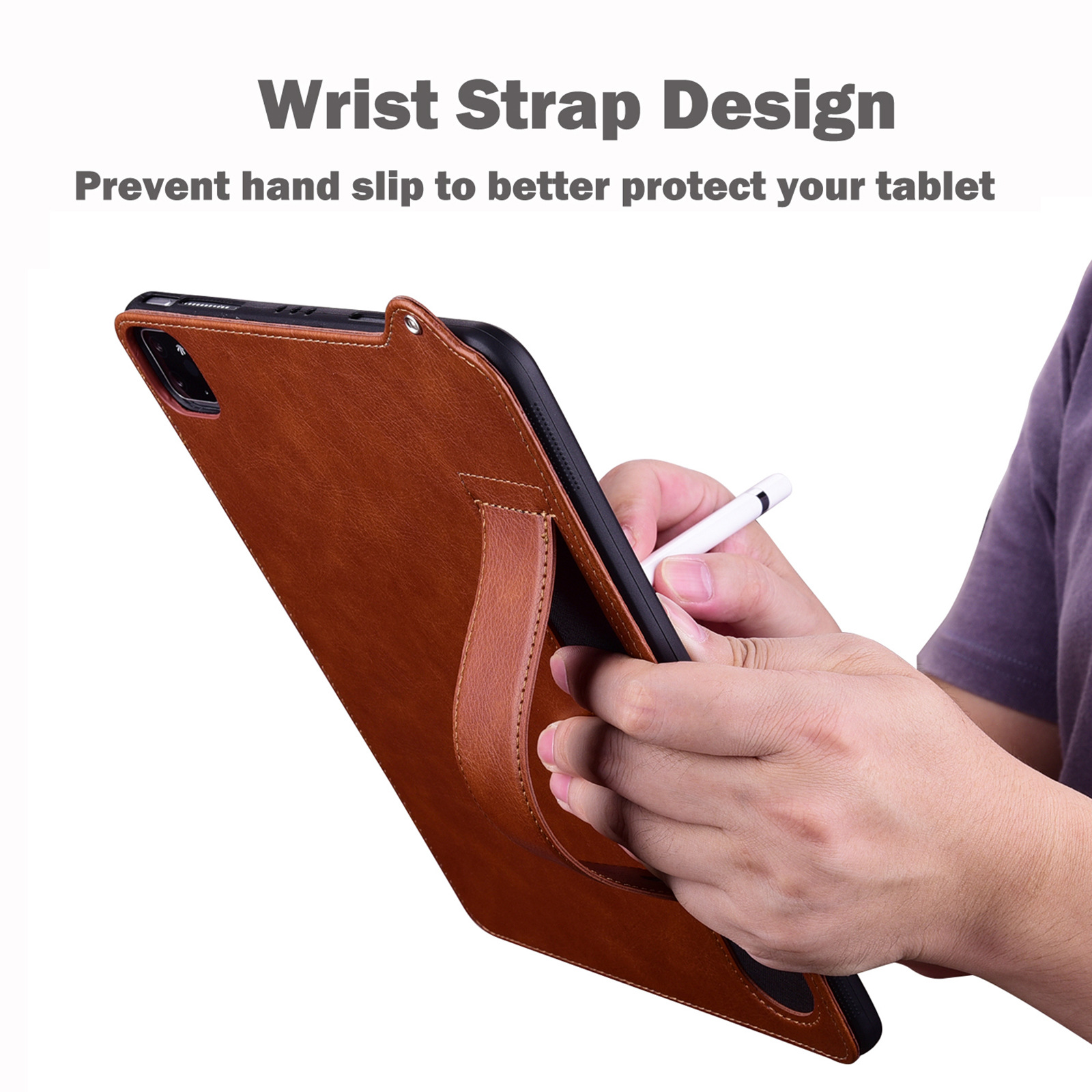 Solid color Crazy Horse patter - Samsung Tablet S9 Accessories ulasan dan harga