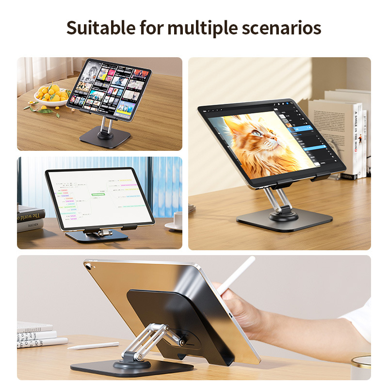 Foldable 360 Swivel Tablet Hol - Tablet Accessories Online ulasan dan harga