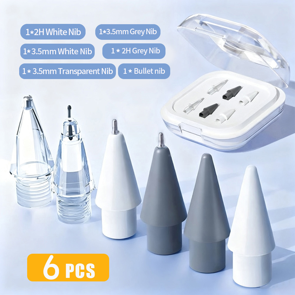 6 in 1 Replacement Pencil Tips - Huawei Tablet Accessories ulasan dan harga