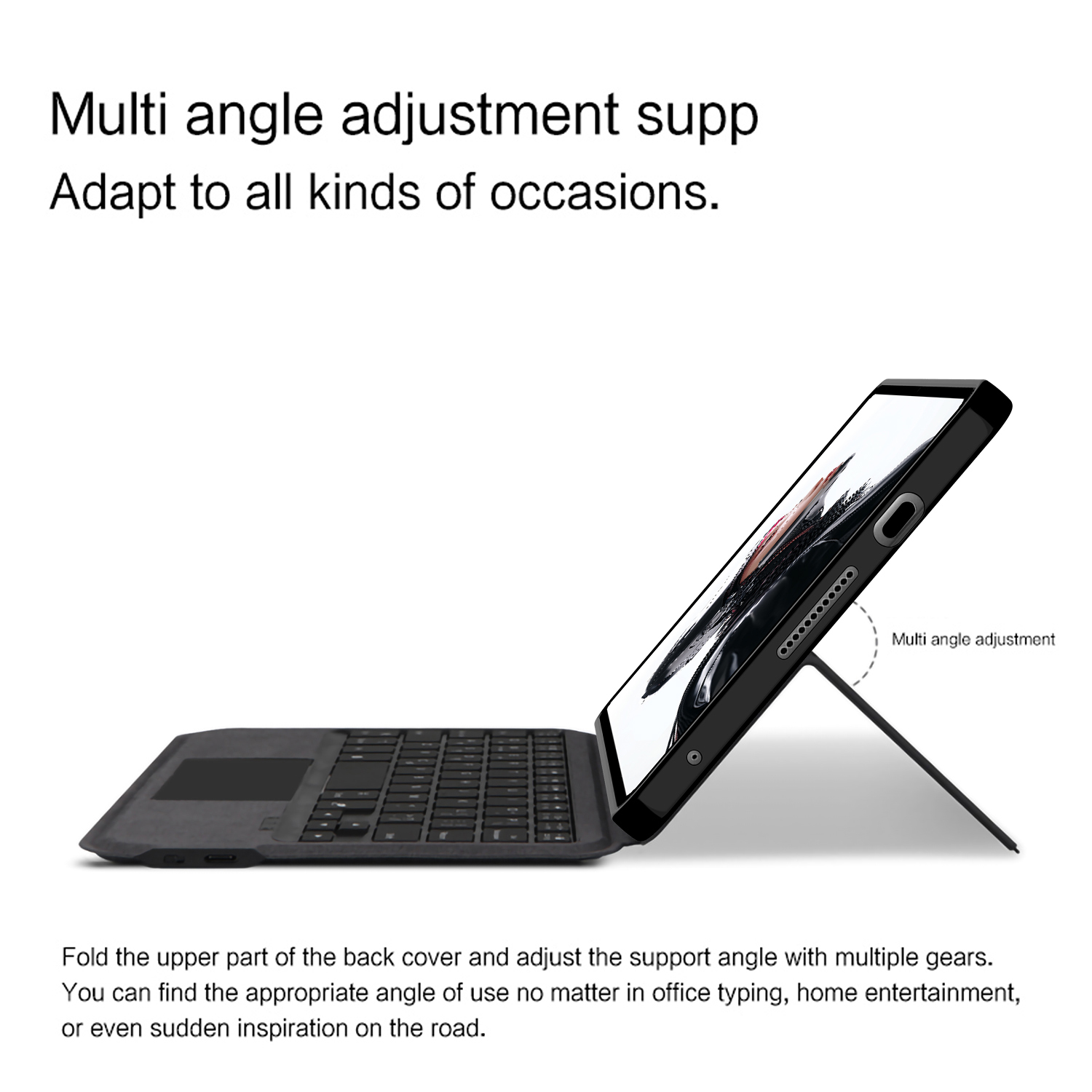 AJIUYU TouchPad Keyboard Case  - Redmagic Tablet Accessories ulasan dan harga