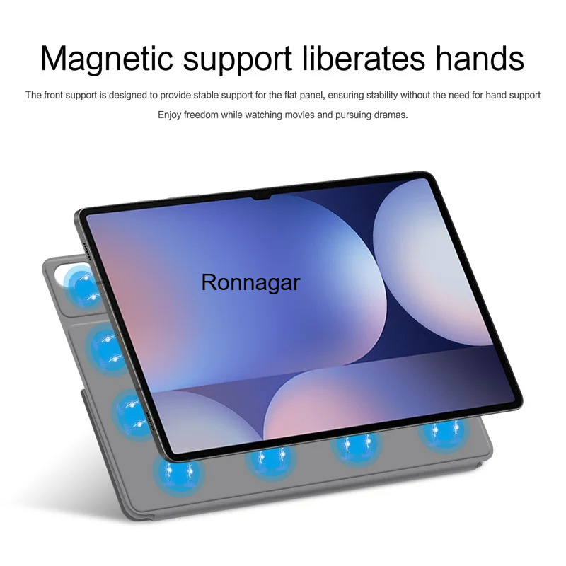 Magnetic Tablet Case For Samsu - Samsung Tablet S9 Accessories ulasan dan harga