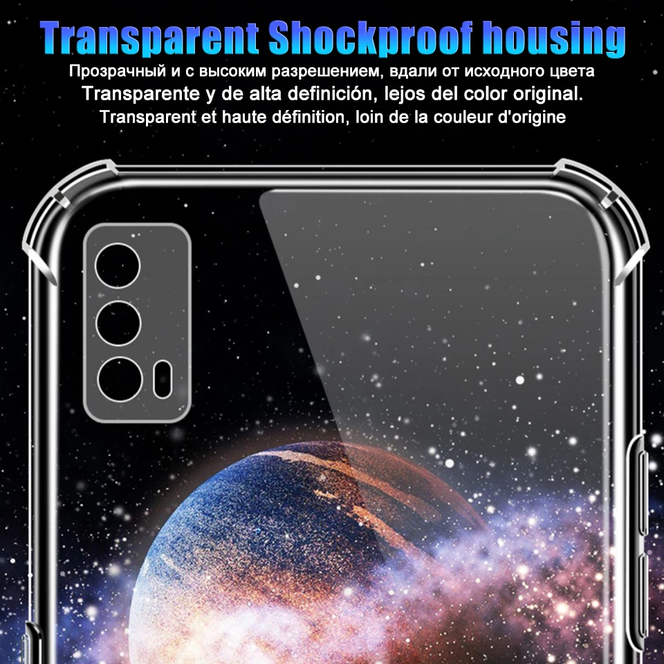 Luxury Transparent Silicone Sh - Realme Gt 6 ulasan dan harga