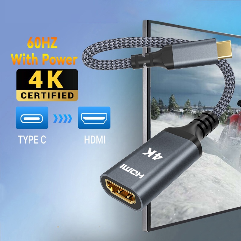 USB C to HDMI Adapter 4K@60Hz  - Hdmi Adapter Tablet ulasan dan harga