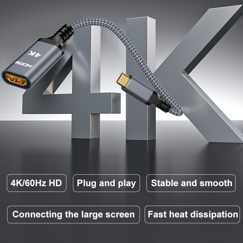 USB C to HDMI Adapter 4K@60Hz  - Hdmi Adapter Tablet ulasan dan harga