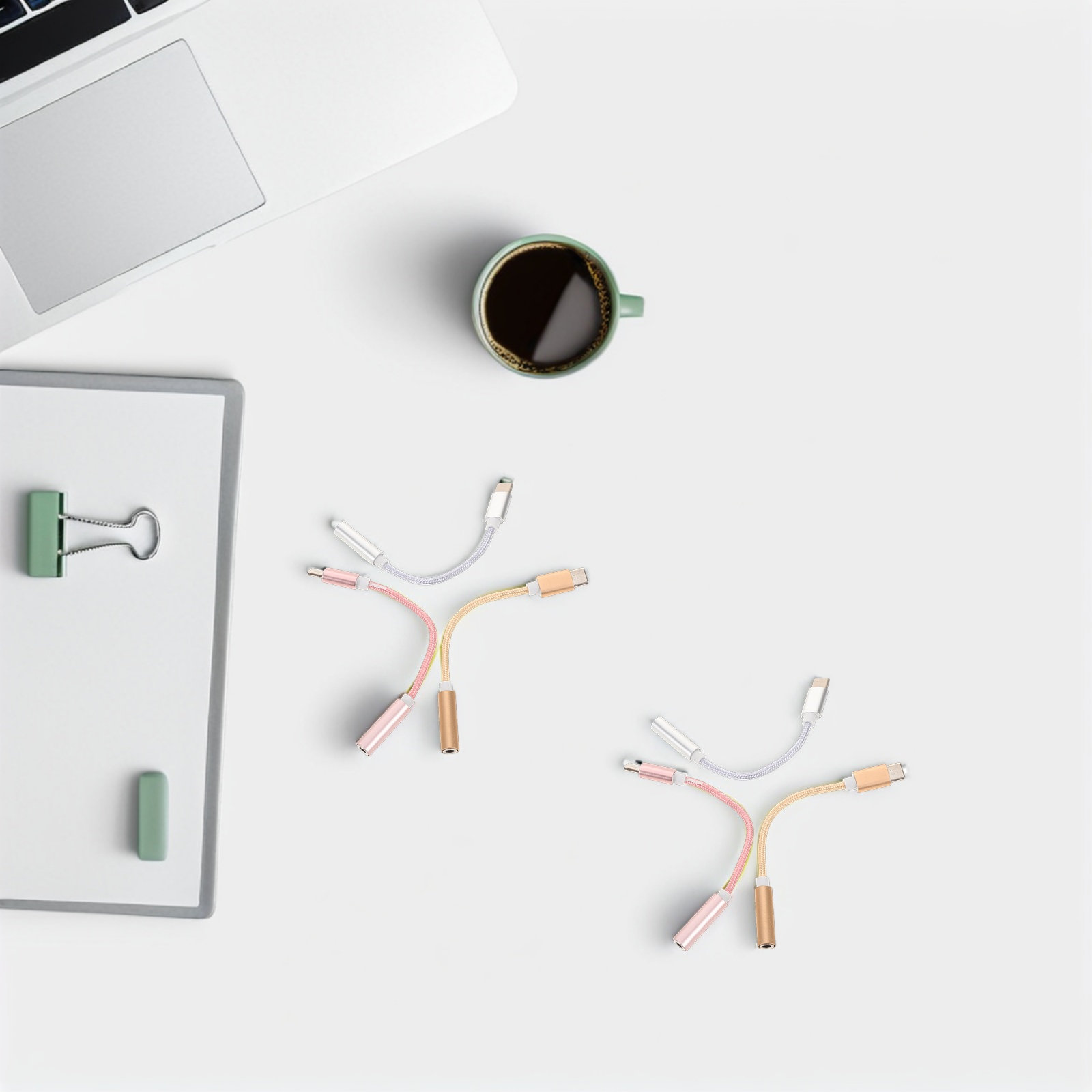 9Pcs Earphone Adapter Type C t - Hdmi Adapter Tablet ulasan dan harga