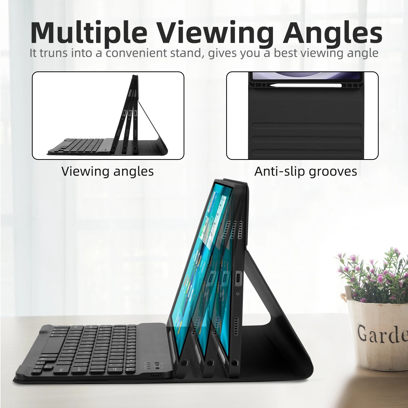 Keyboard Case for Samsung Gala - Samsung Tablet S9 Accessories ulasan dan harga