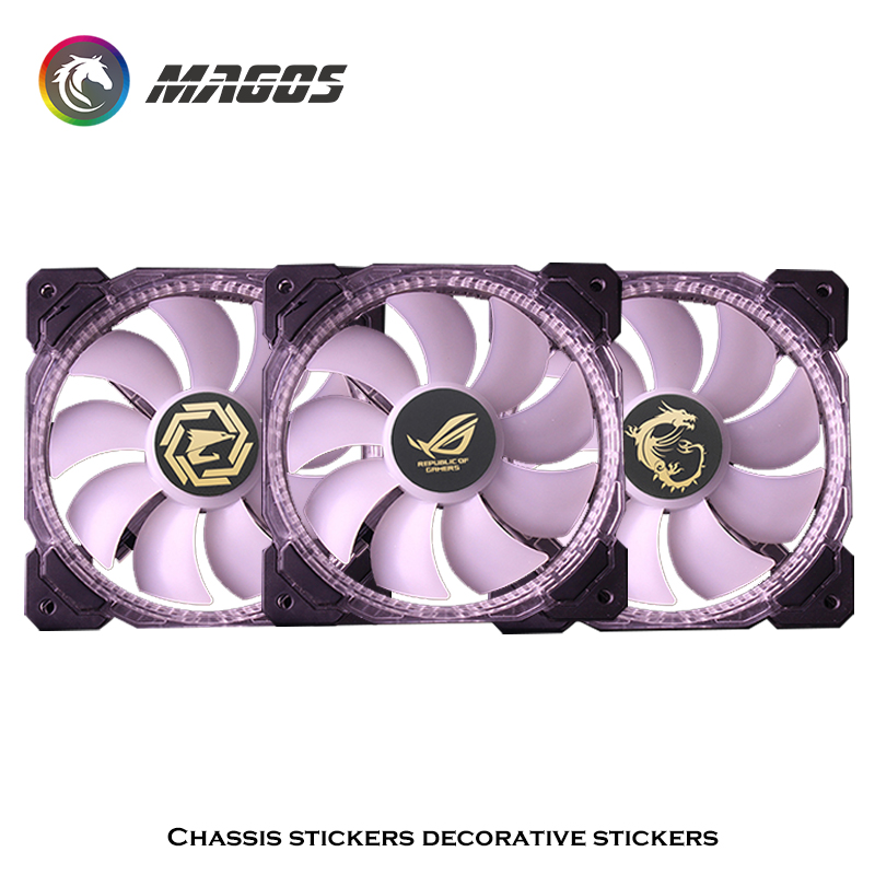 Computer Case Fan Metal Sticke - Tablet With All Accessories ulasan dan harga