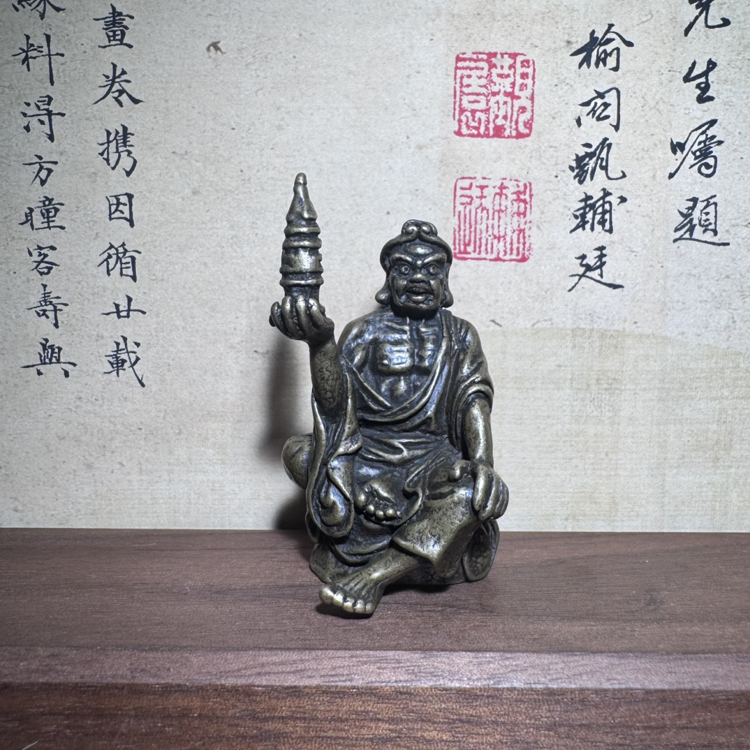 Brass Eighteen Arhats Miniatur - Unique Table Accessories ulasan dan harga