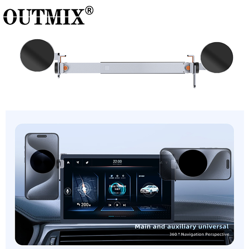 Dual Magsafe Car Screen Phone  - Tesla Tablet Accessories ulasan dan harga