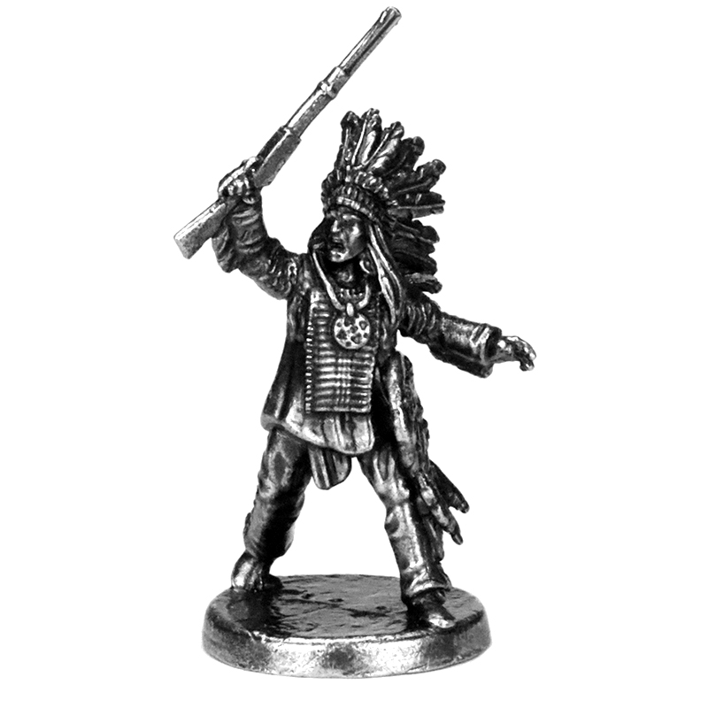 Vintage Wild West Warrior Mini - Unique Table Accessories ulasan dan harga