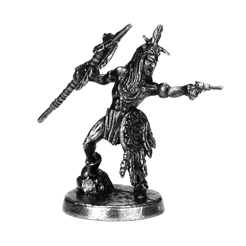 Vintage Wild West Warrior Mini - Unique Table Accessories ulasan dan harga