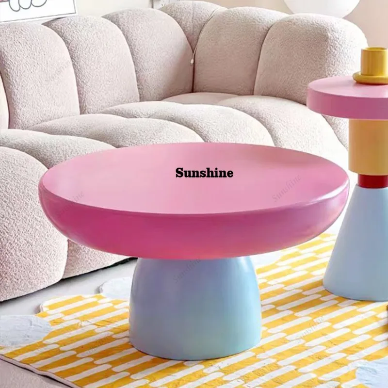 Standing Round Coffee Table Mi - Unique Table Accessories ulasan dan harga