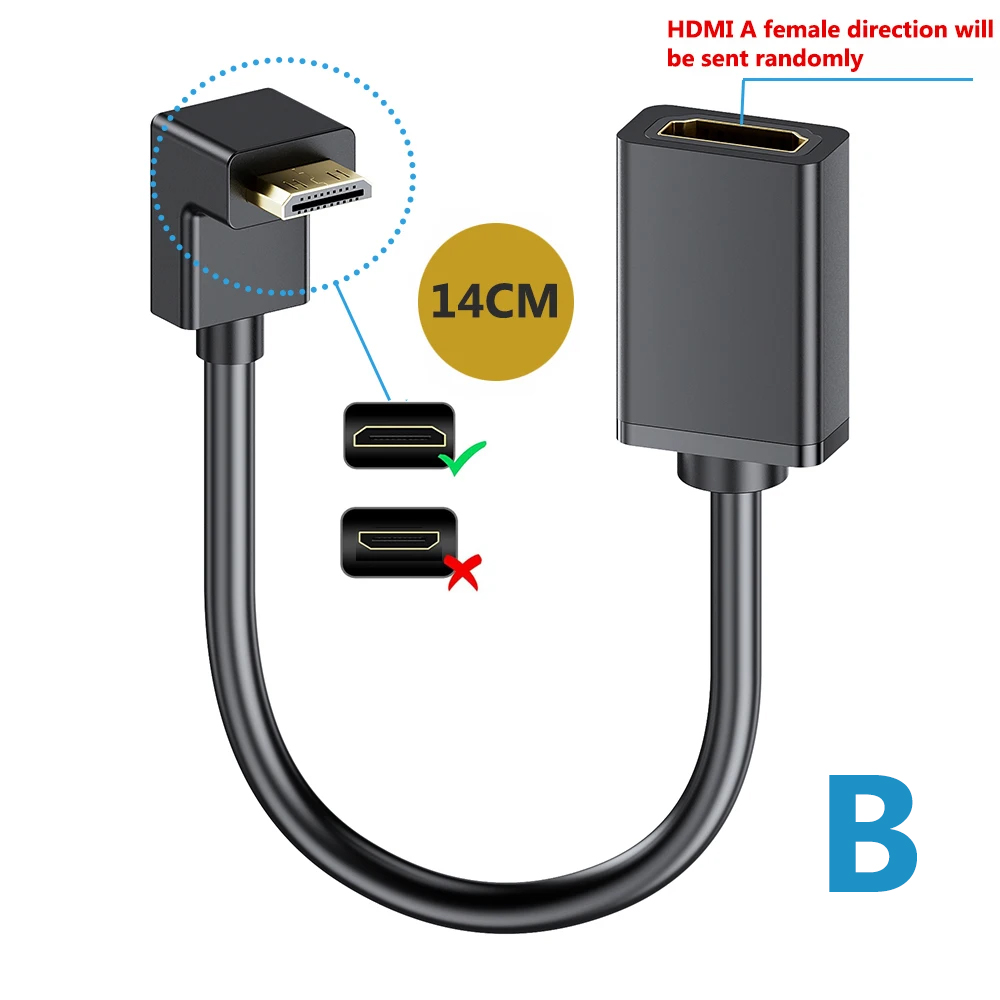 4K Mini HDMI to HDMI Cable HDM - Hdmi Adapter Tablet ulasan dan harga