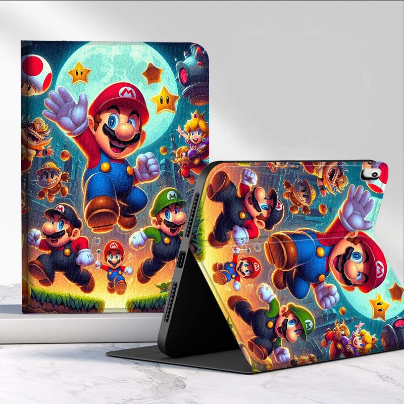 Cartoon M-Marios Art For Samsu - Samsung Tablet S9 Accessories ulasan dan harga