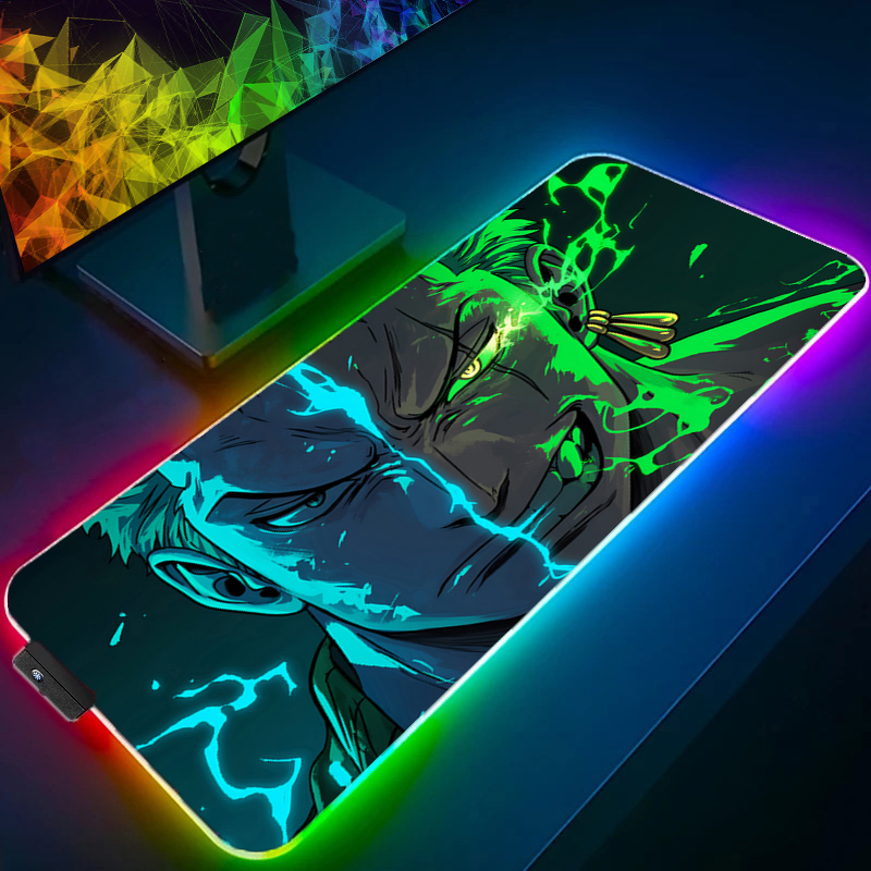 ONE PIECE Zoro Mouse Pad RGB G - Tablet With All Accessories ulasan dan harga