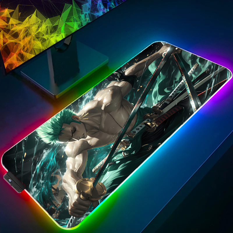ONE PIECE Zoro Mouse Pad RGB G - Tablet With All Accessories ulasan dan harga