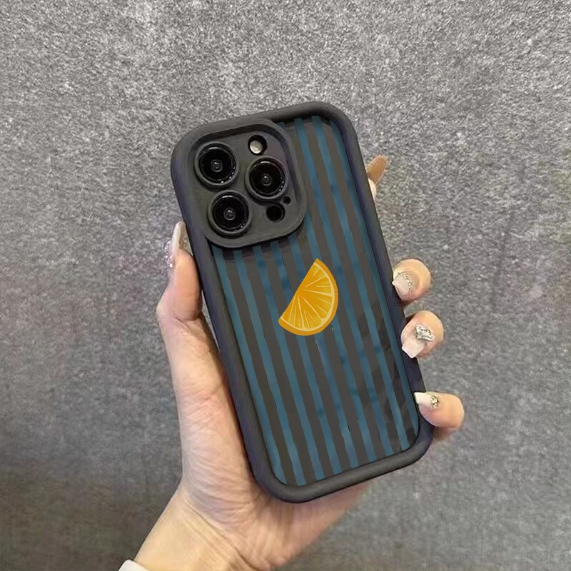 Striped Lemon Slice Pattern Ph - Apple Iphone 16 ulasan dan harga