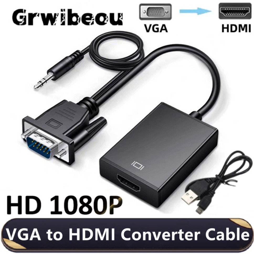 HD 1080P VGA to HDMI Adapter C - Hdmi Adapter Tablet ulasan dan harga