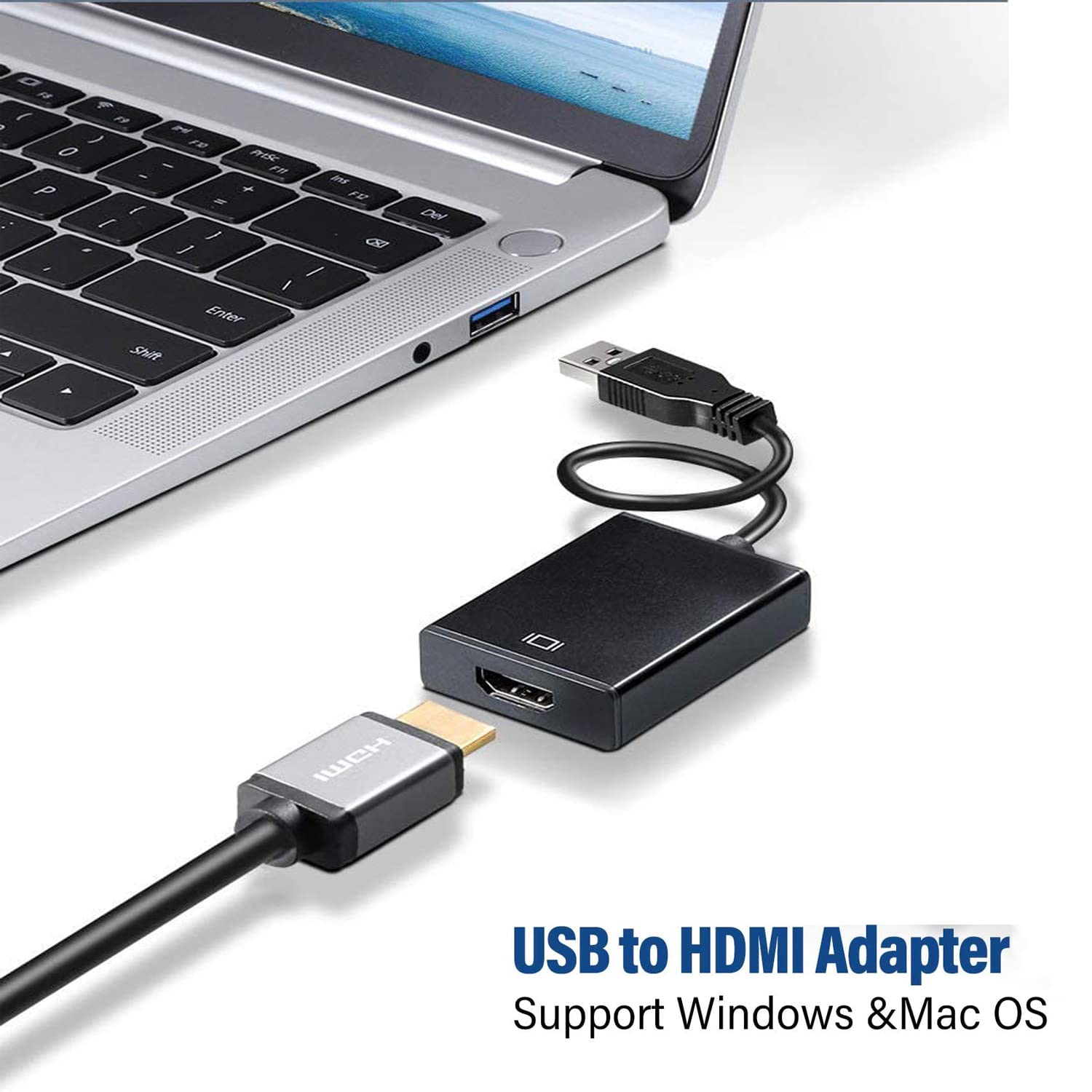 USB 3.0 to HDMI Adapter 1080P  - Hdmi Adapter Tablet ulasan dan harga