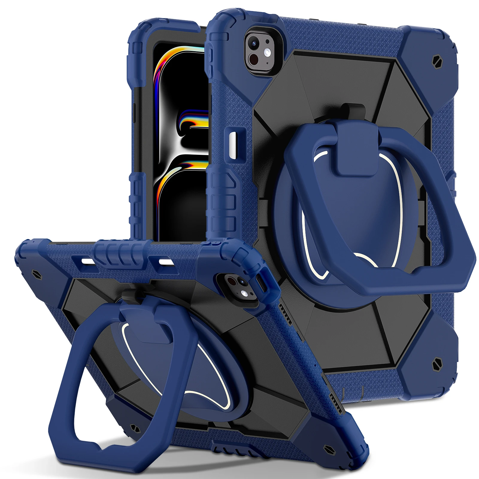 360 Rotation Stand Tablet Case - Iphone Tablet Accessories ulasan dan harga