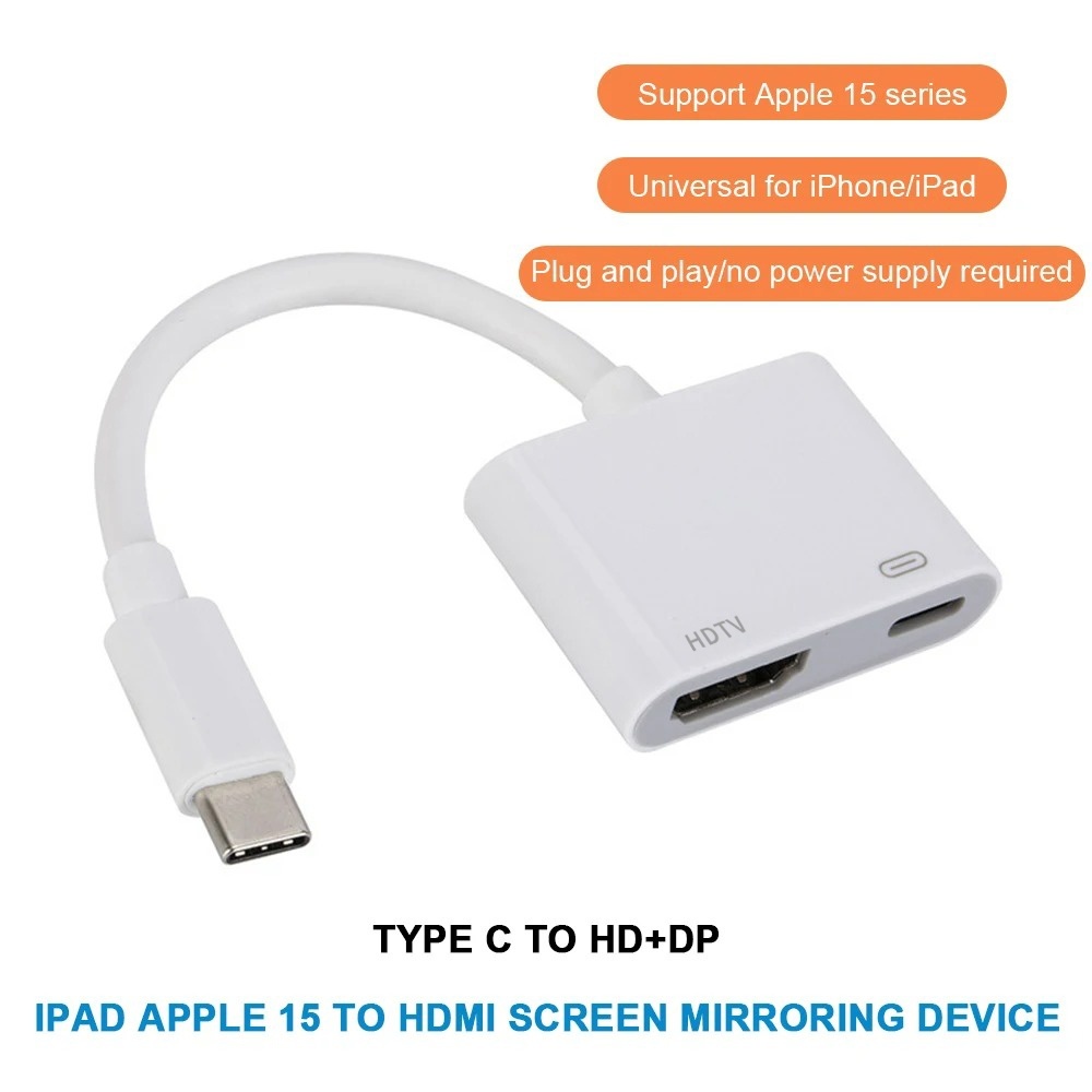 USB-C to HDMI 4K 60Hz 30Hz Con - Hdmi Adapter Tablet ulasan dan harga
