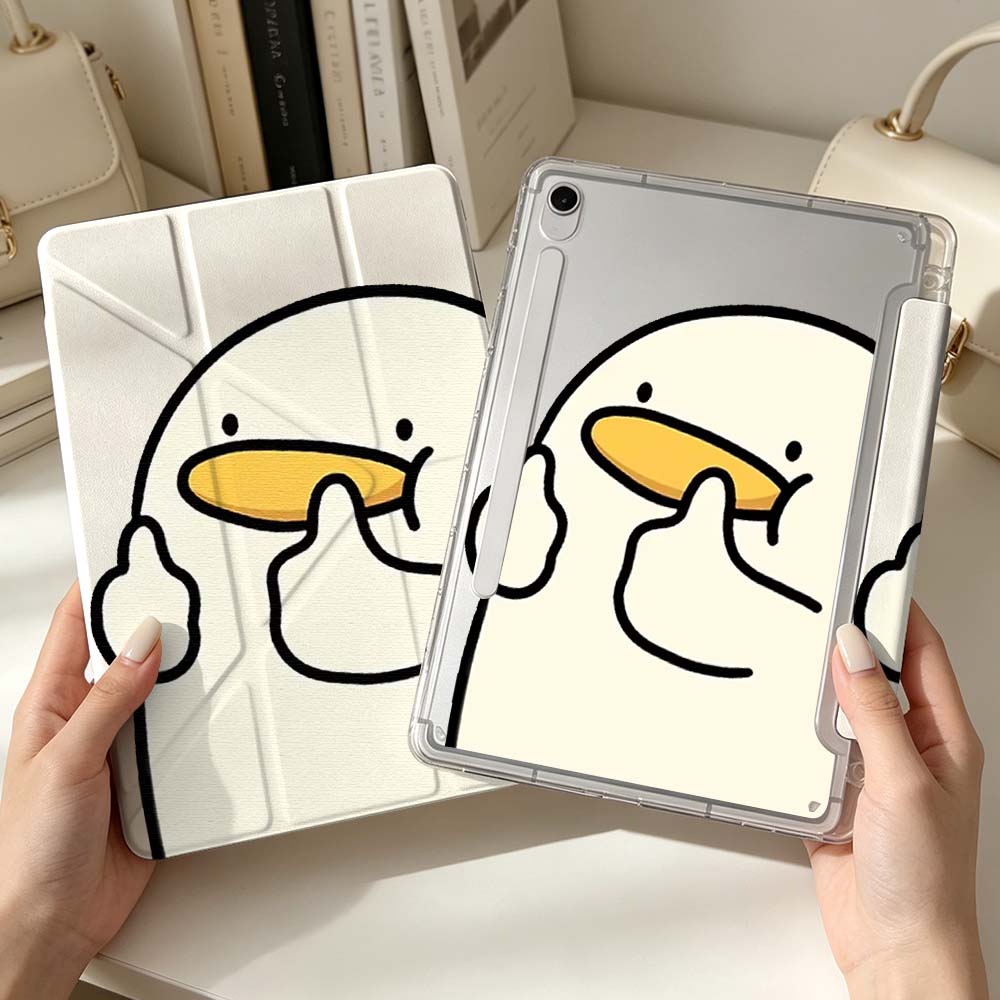 Praise Cute Duck Soft For Sams - Samsung Tablet S9 Accessories ulasan dan harga