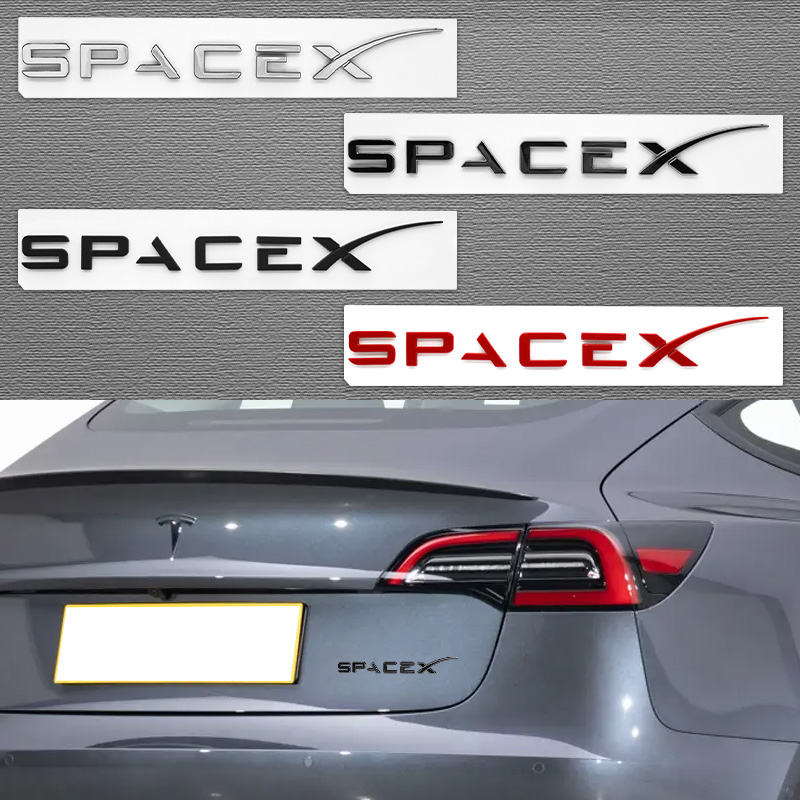 3D ABS Logo Letters Car Trunk  - Tesla Tablet Accessories ulasan dan harga