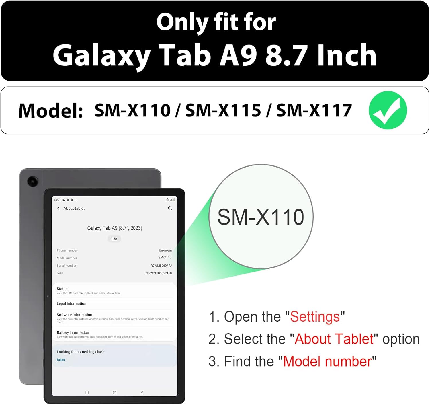 For Samsung Galaxy Tab A9 2023 - Tablet A9 Accessories ulasan dan harga