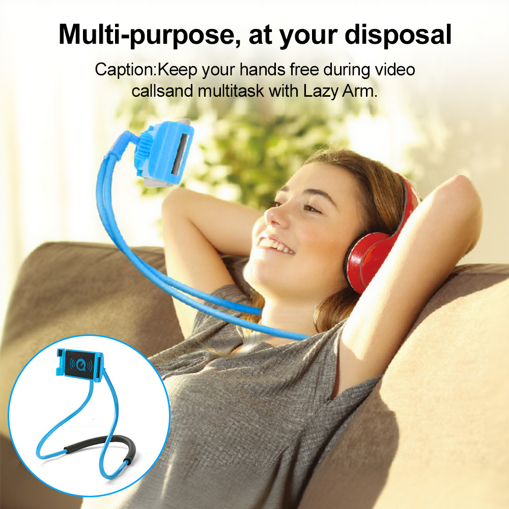 Neck Hanging Lazy Phone Stand  - Tablet Accessories Online ulasan dan harga