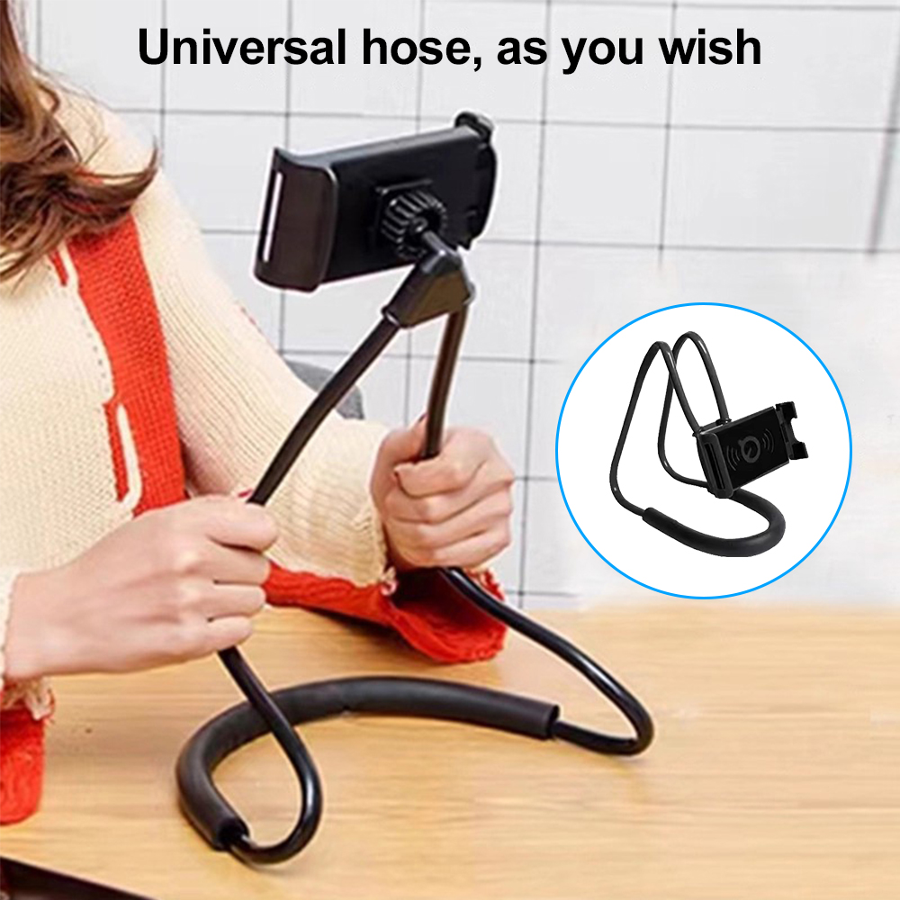 Neck Hanging Lazy Phone Stand  - Tablet Accessories Online ulasan dan harga