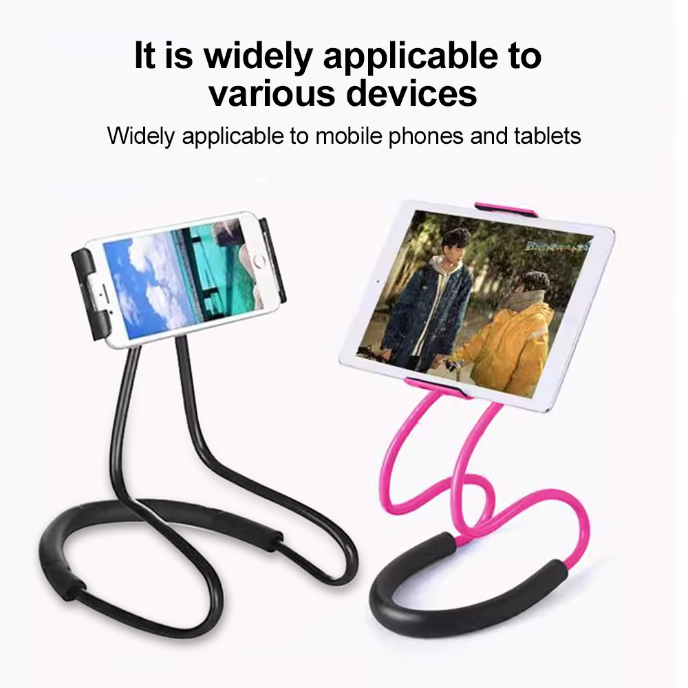 Neck Hanging Lazy Phone Stand  - Tablet Accessories Online ulasan dan harga
